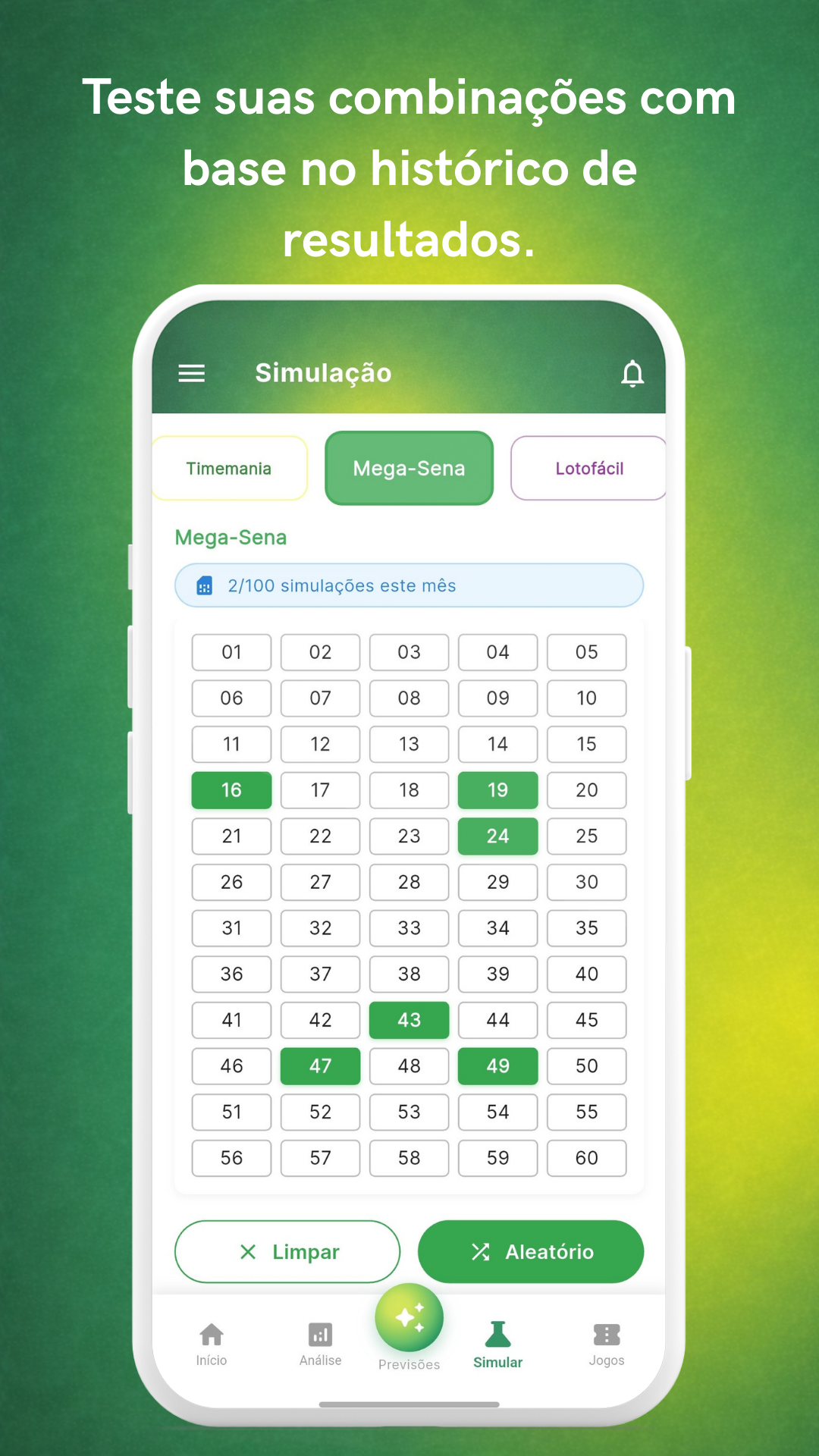 Simulação de jogos